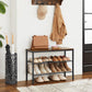 2 Grid Shelves Shoe Rack FredCo