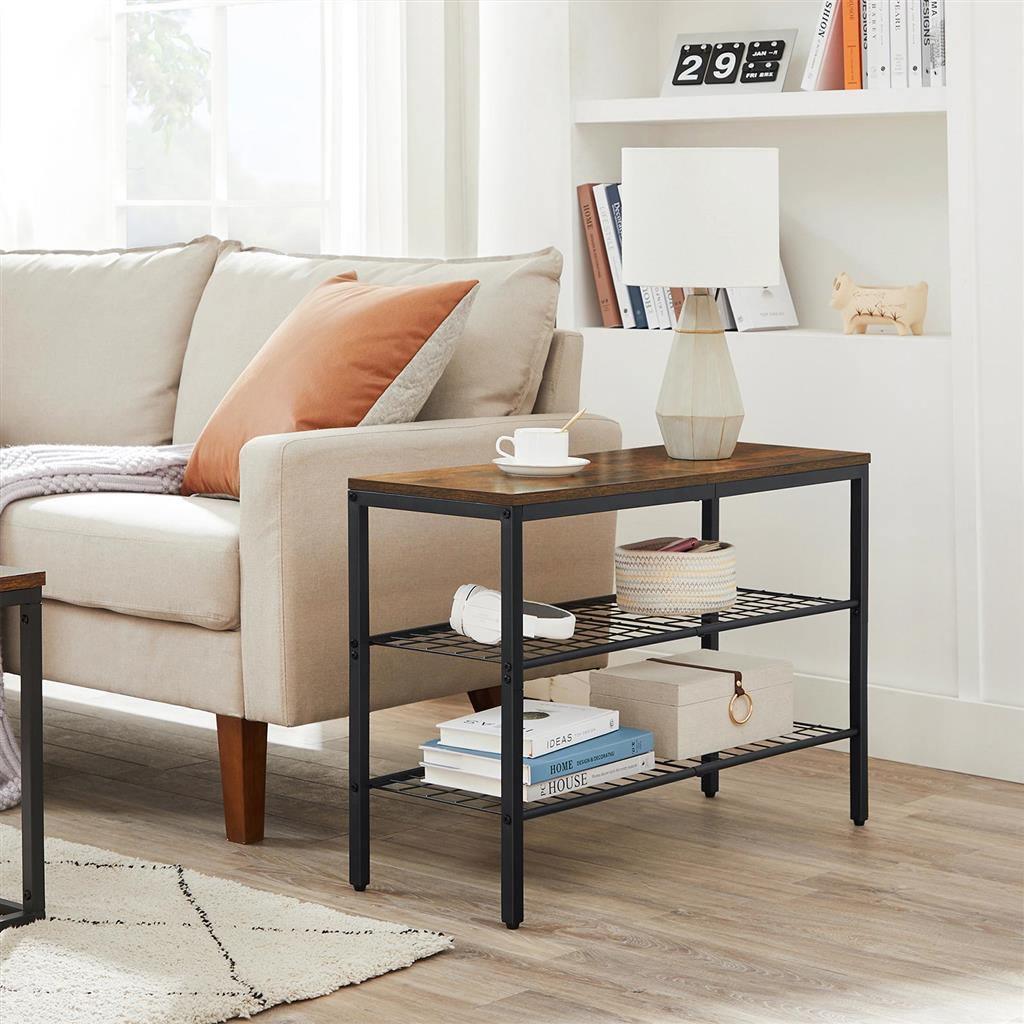 2 Grid Shelves Shoe Rack FredCo