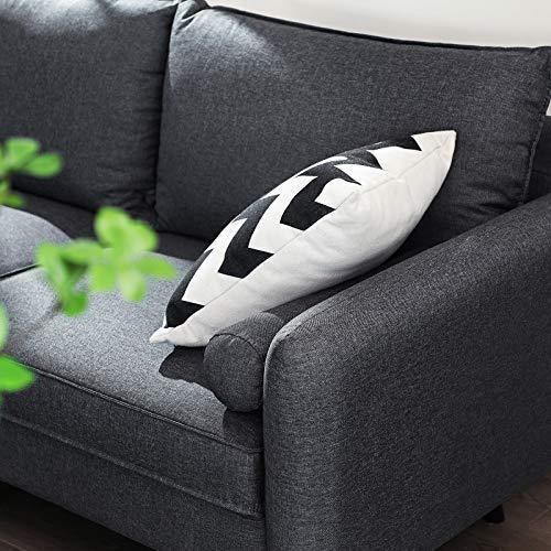 2-Seater Sofa Gray FredCo