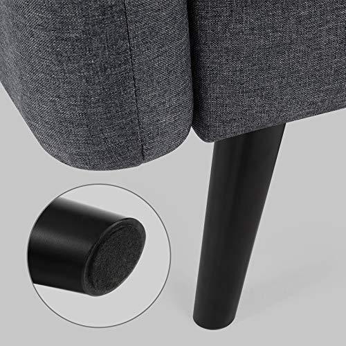 2-Seater Sofa Gray FredCo