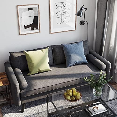 2-Seater Sofa Gray FredCo