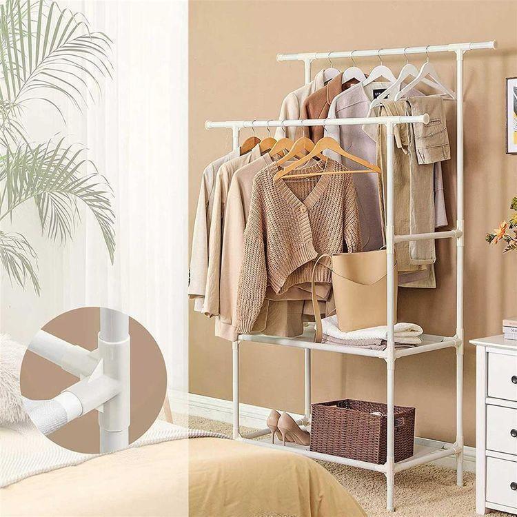 2 Shelves Clothes Rack FredCo