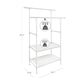 2 Shelves Clothes Rack FredCo