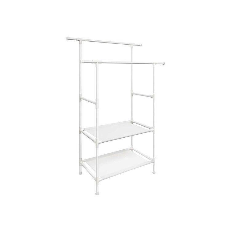 2 Shelves Clothes Rack FredCo