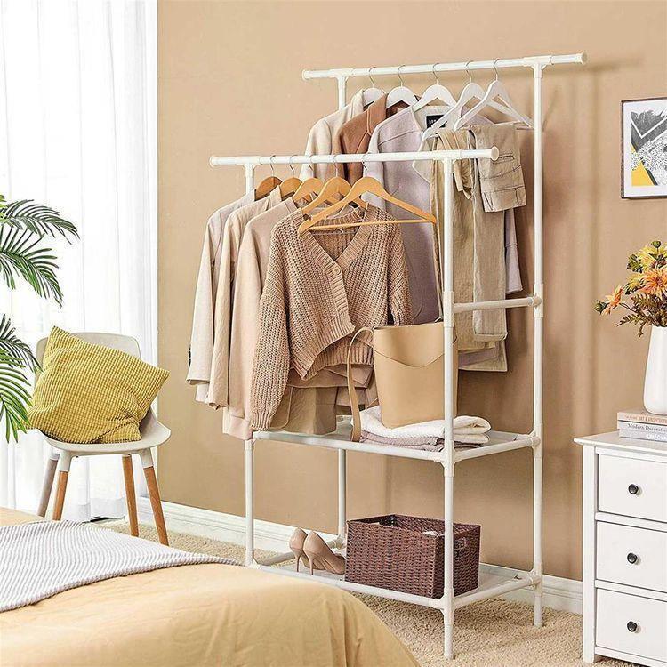 2 Shelves Clothes Rack FredCo