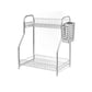 2-Tier Bathroom Organizer Silver FredCo