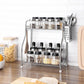 2-Tier Bathroom Organizer Silver FredCo