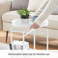 2-Tier Round Side Table FredCo