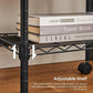 2-Tier Under-Desk Printer Cart Black FredCo
