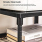 2-Tier Under-Desk Printer Cart Black FredCo