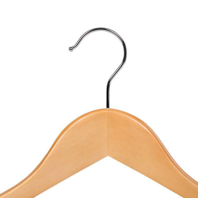 20 Pack Wooden Hangers FredCo