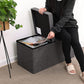 21.1-Gal Storage Ottoman Bench Dark Gray FredCo