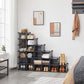 24-Cube Plastic Gray Shoe Storage Organizer Unit FredCo