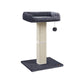 27.9-Inch Cat Scratching Post Dark Gray FredCo