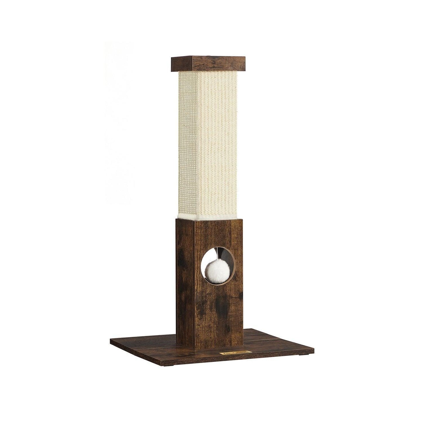 28 Inch Cat Scratching Post Brown FredCo