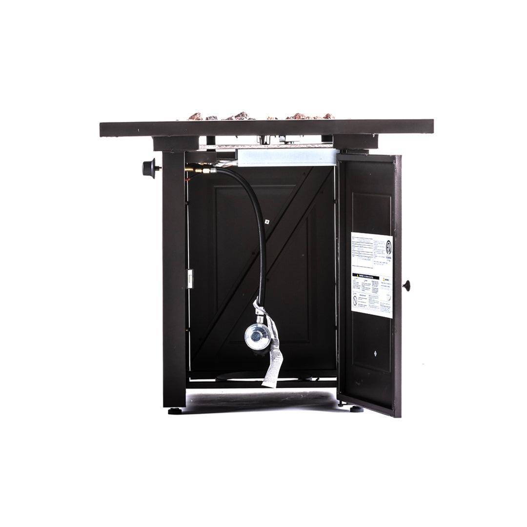28-Inch Square Fire Table, CDF-WMGB28 FredCo