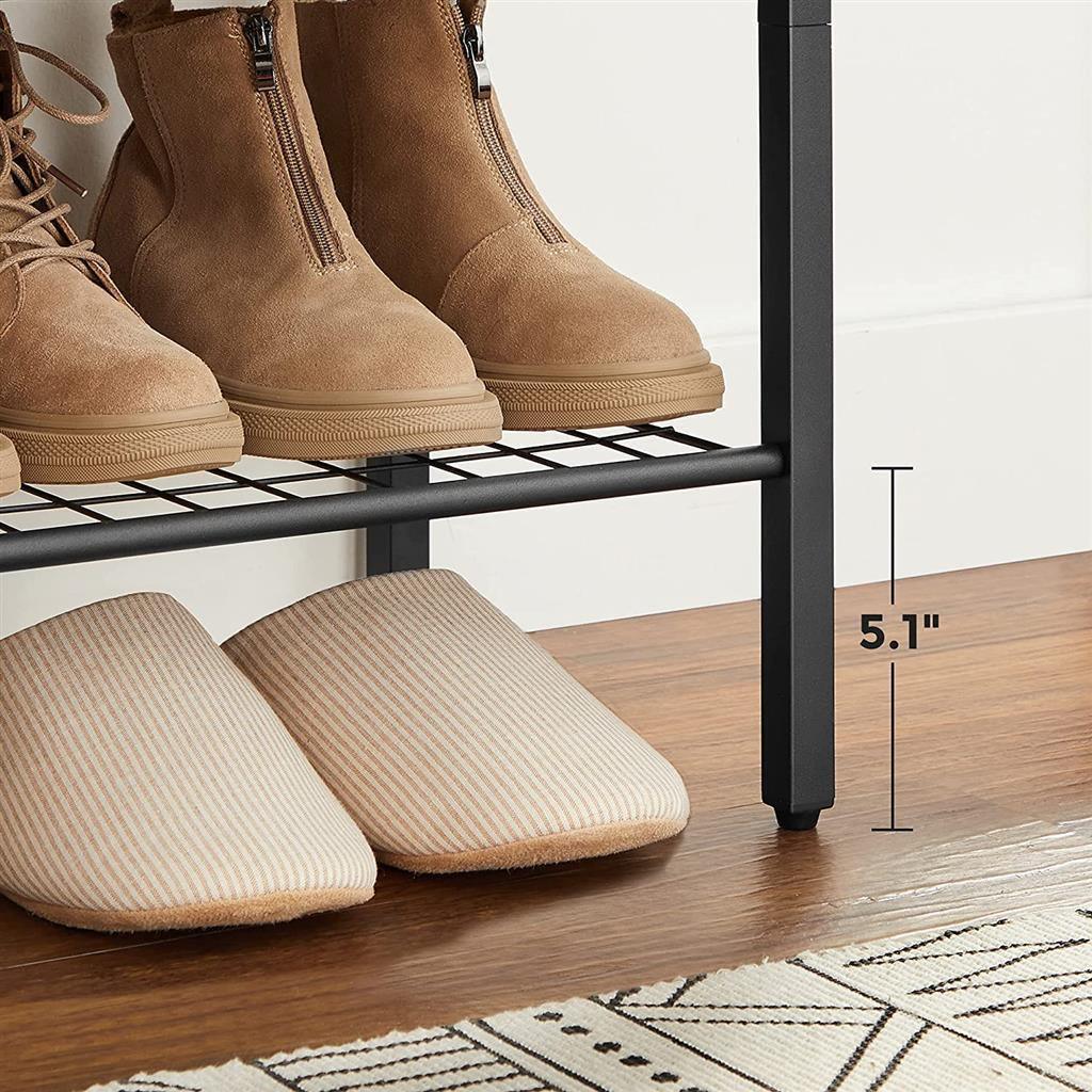 3 Grid Shelves Shoe Rack FredCo