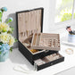 3 Layers Jewelry Organizer with Removable Tray FredCo