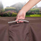 3-Seater Sofa Cover Brown Outdoor FredCo