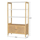 3 Shelve Bamboo Storage Cabinet FredCo
