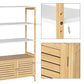 3 Shelve Bamboo Storage Cabinet FredCo