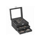3-Tier Jewelry Display Case Gray FredCo