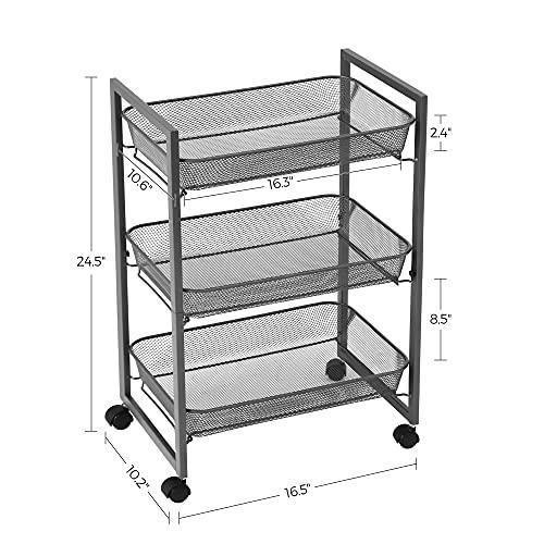 3-Tier Serving Trolley FredCo