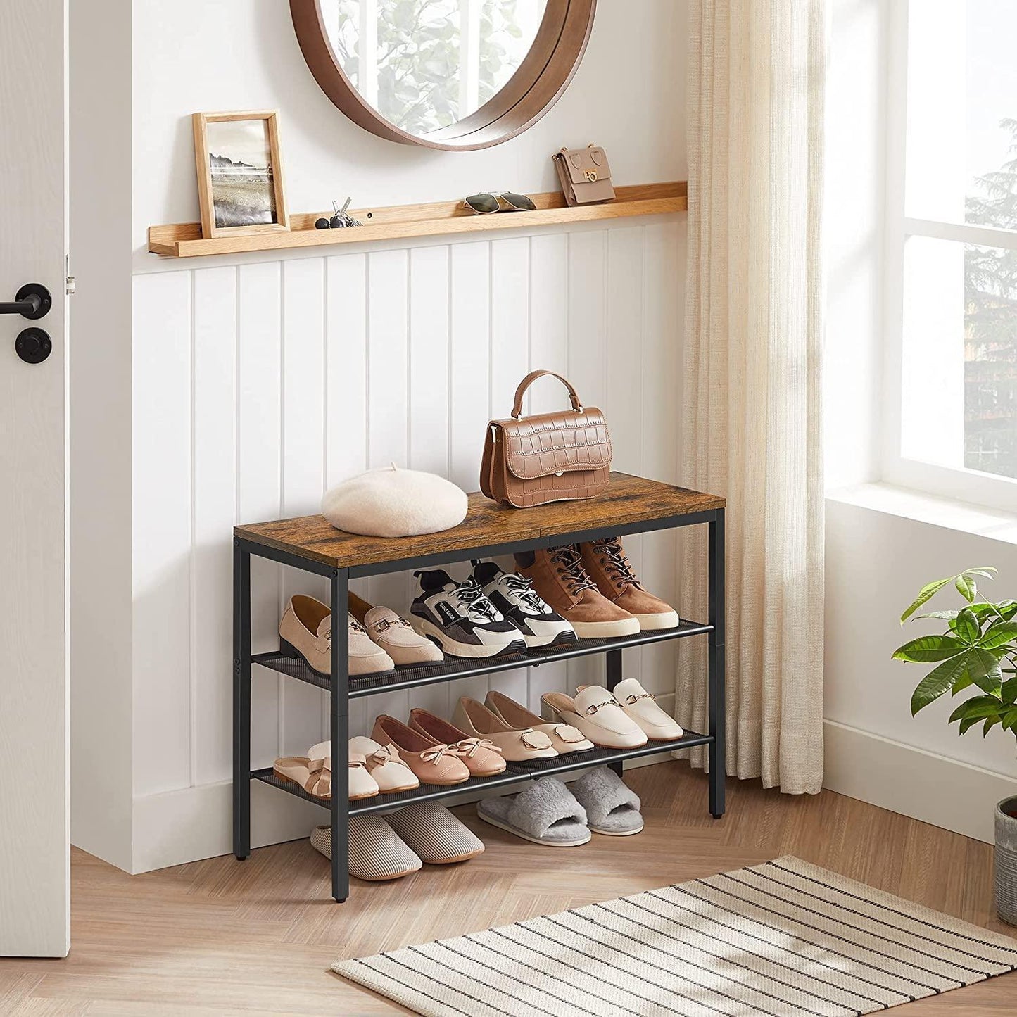 3-Tier Shoe Rack Organizer FredCo
