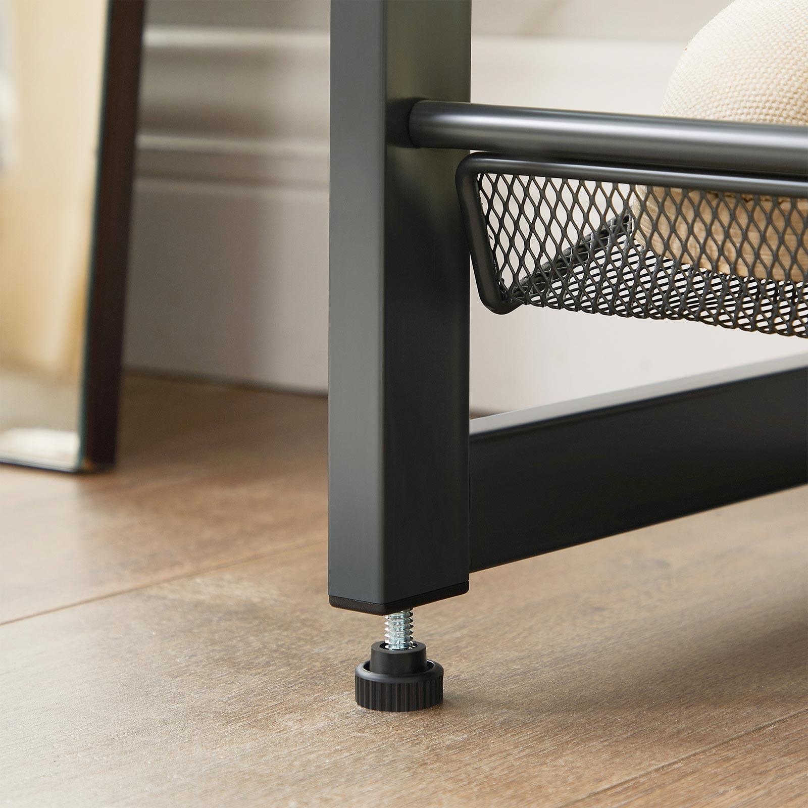3-Tier Shoe Storage Rack with Adjustable Shelves FredCo