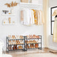 3-Tier Shoe Storage Rack with Adjustable Shelves FredCo