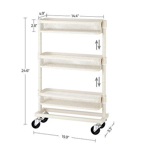 3-Tier Slim Cart FredCo