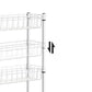 3-Tier Slim Rolling Trolley FredCo