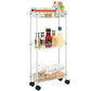3-Tier Slim Rolling Trolley FredCo
