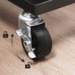 3-Tier Slim Storage Cart Black FredCo