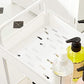 3-Tier Storage Cart White FredCo