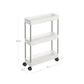 3-Tier Storage Trolley White FredCo