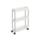 3-Tier Storage Trolley White FredCo