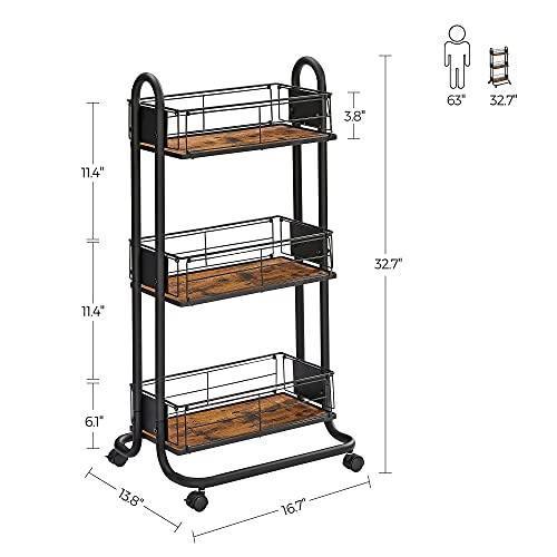 3-Tier Utility Cart FredCo