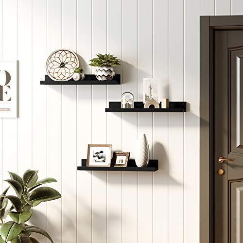 3 Wooden Floating Shelves FredCo