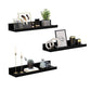 3 Wooden Floating Shelves FredCo