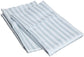 300-Thread Count 100% Egyptian Cotton Soft Striped Pillowcase Set FredCo