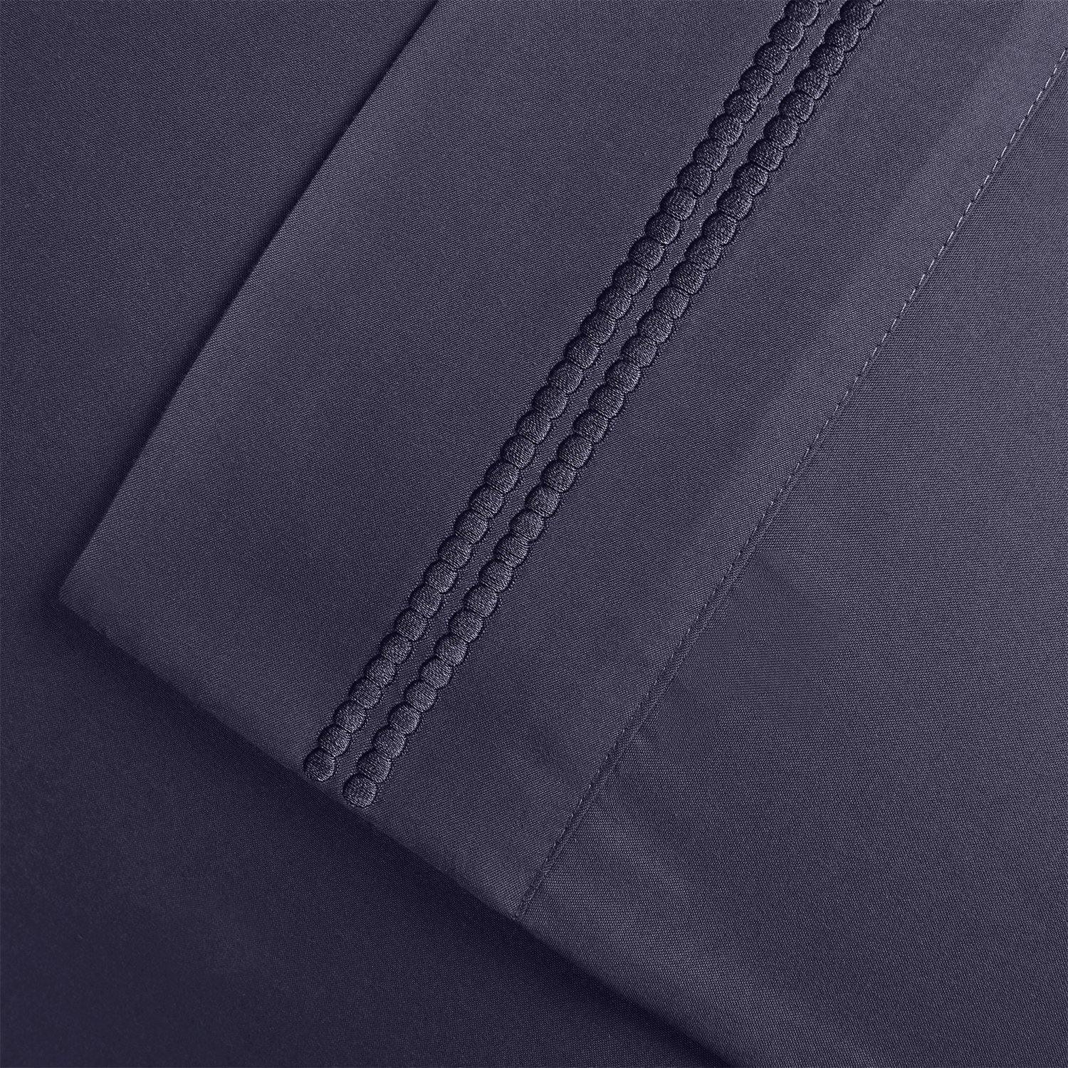 3000 Series Wrinkle Resistant 2 Line Embroidery Sheet Set FredCo