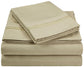 3000 Series Wrinkle Resistant 2 Line Embroidery Sheet Set FredCo