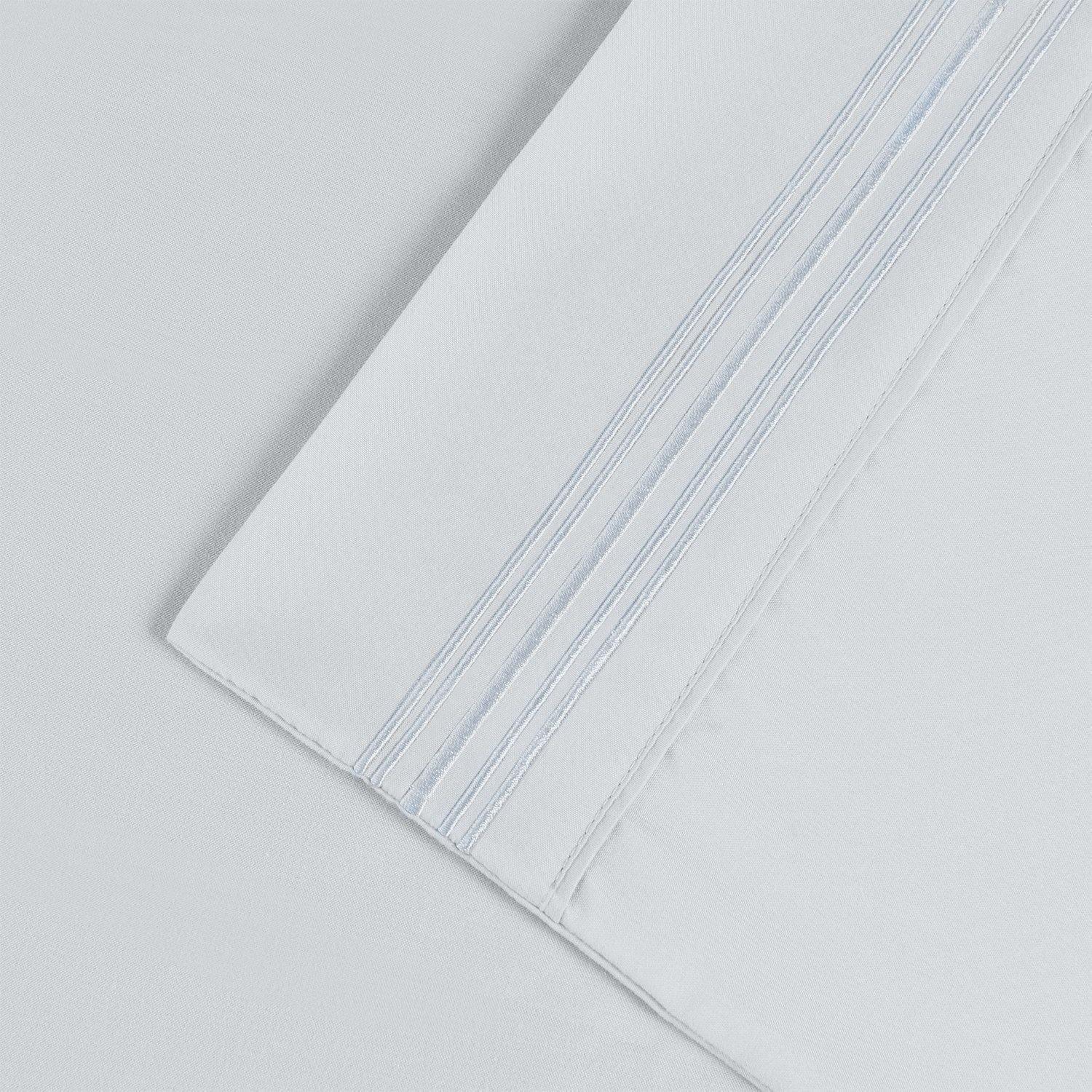 3000 Series Wrinkle Resistant 5 Line Embroidery Sheet Set FredCo