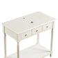 36" Bathroom Vanity Base without Sink, Open Storage Shelf, Antique White WF294112AAK FredCo