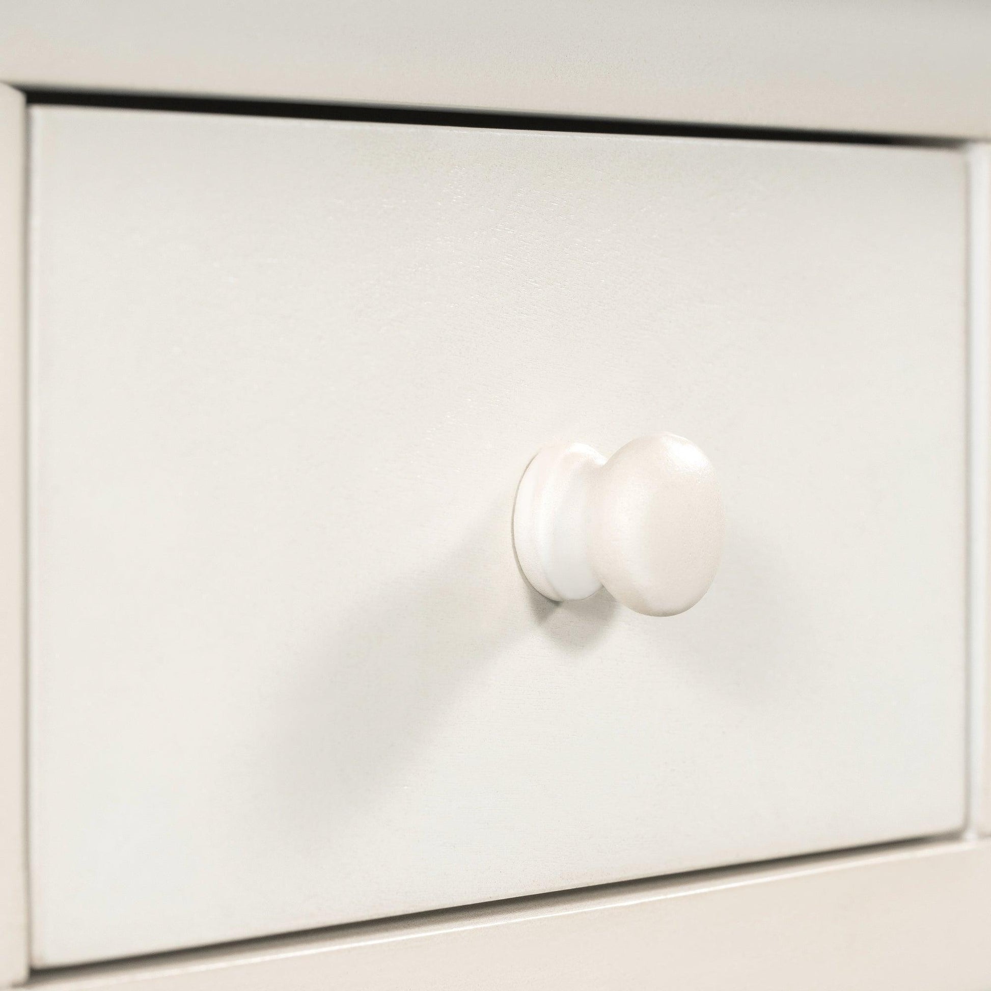 36" Bathroom Vanity Base without Sink, Open Storage Shelf, Antique White WF294112AAK FredCo