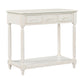 36" Bathroom Vanity Base without Sink, Open Storage Shelf, Antique White WF294112AAK FredCo
