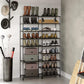 36x Shoe Rack Storage Organizer Black FredCo