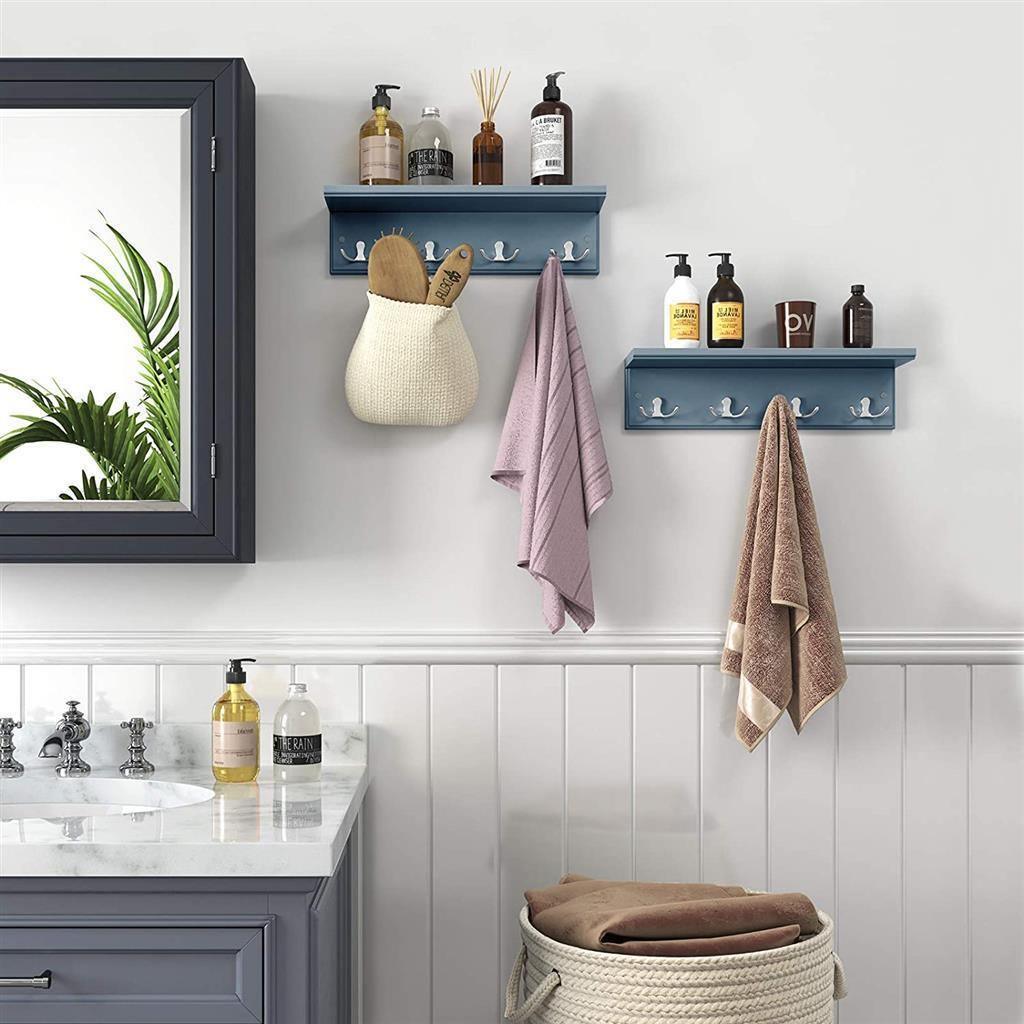 4 Double Hooks Coat Rack FredCo