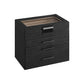 4-Layer Jewelry Box, Graphite 3 Drawers FredCo
